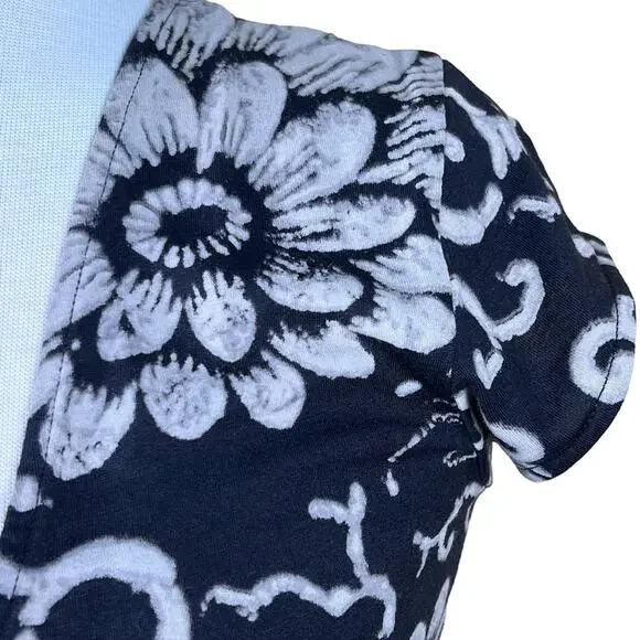 Lucky Brand Women’s Floral Neutral Print Boho Casual Festival Wrap Dress S EUC - Picture 5 of 14